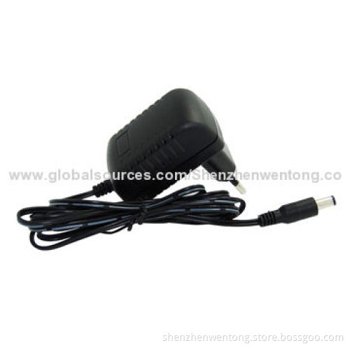 6W VDE Plug Wallmount AC/DC Adapters, 1.5M DC Cord, 5.5*2.5mm Connection